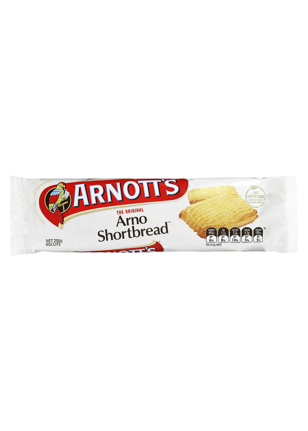 Arnott's Arno Shortbread 250g Shi Eurasia