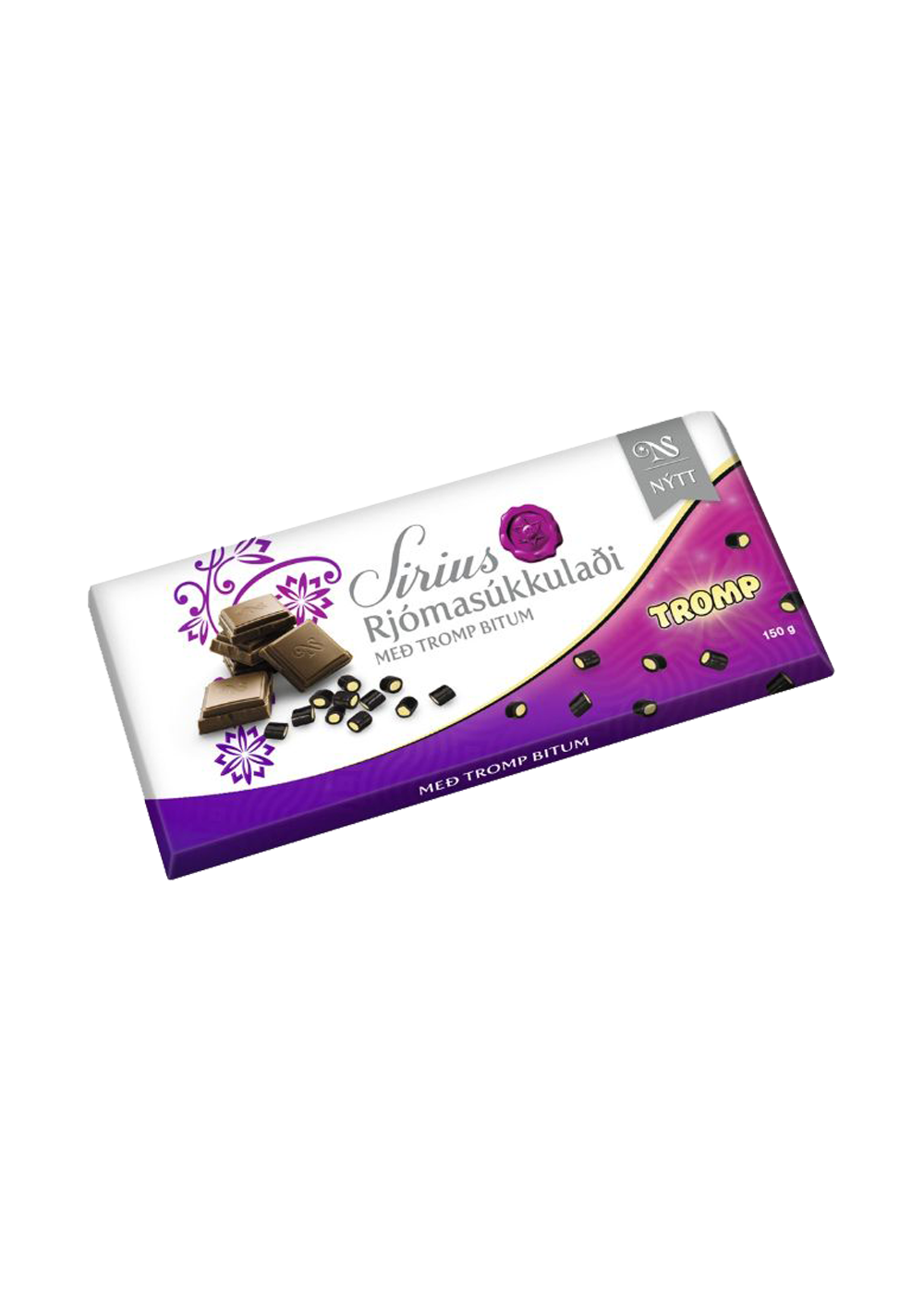 Sirius Rjomasukkulaoi Med Trompbitum 150g – Shi Eurasia