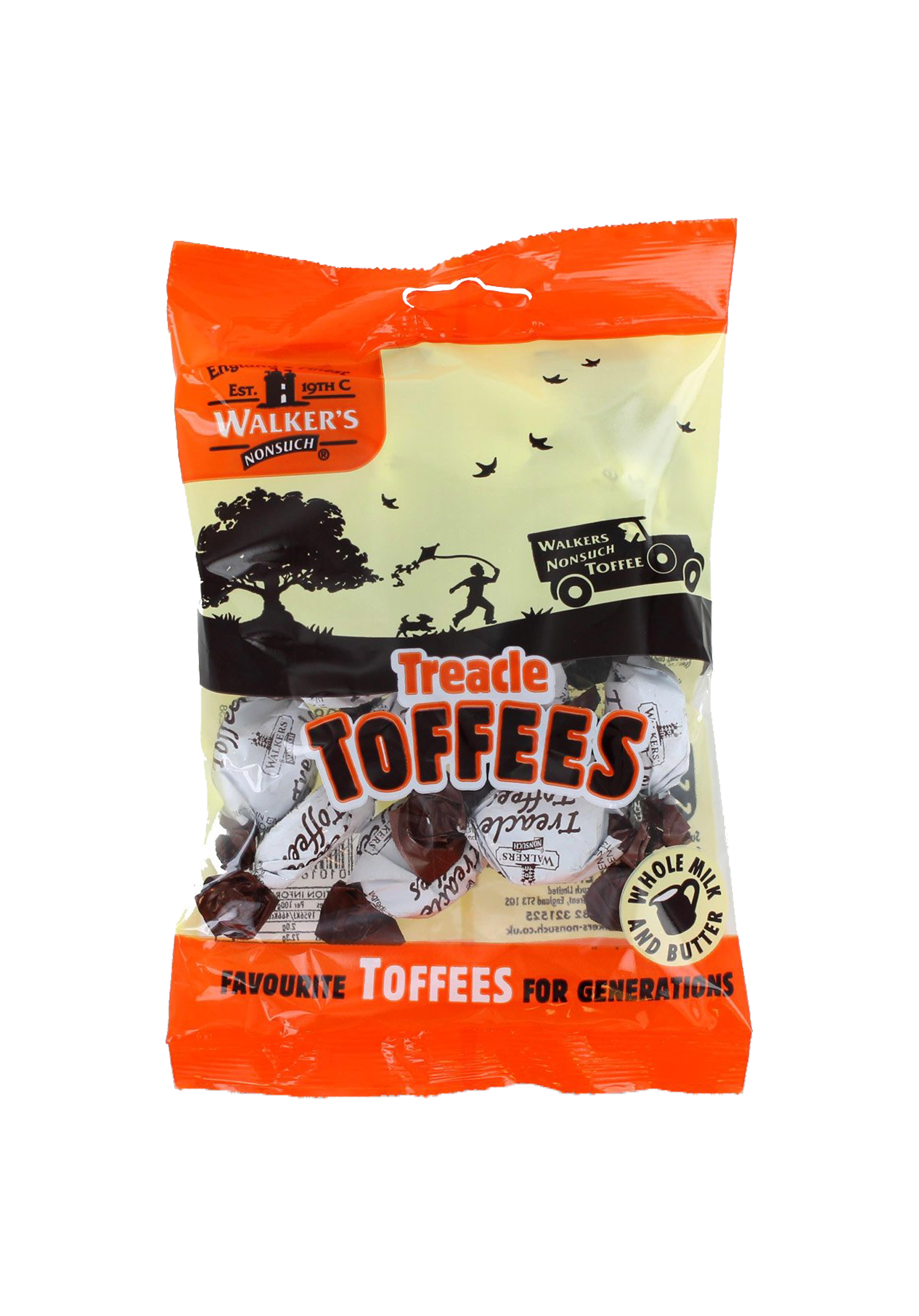 Walkers Treacle Toffee (Wrapped