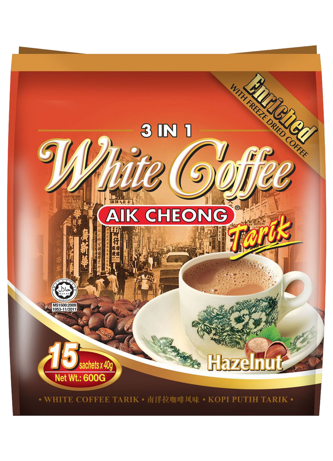 3 in 1 White Coffee Aik Cheong 600g