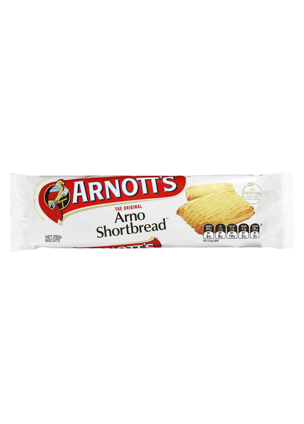 Arnott's Arno Shortbread 250g