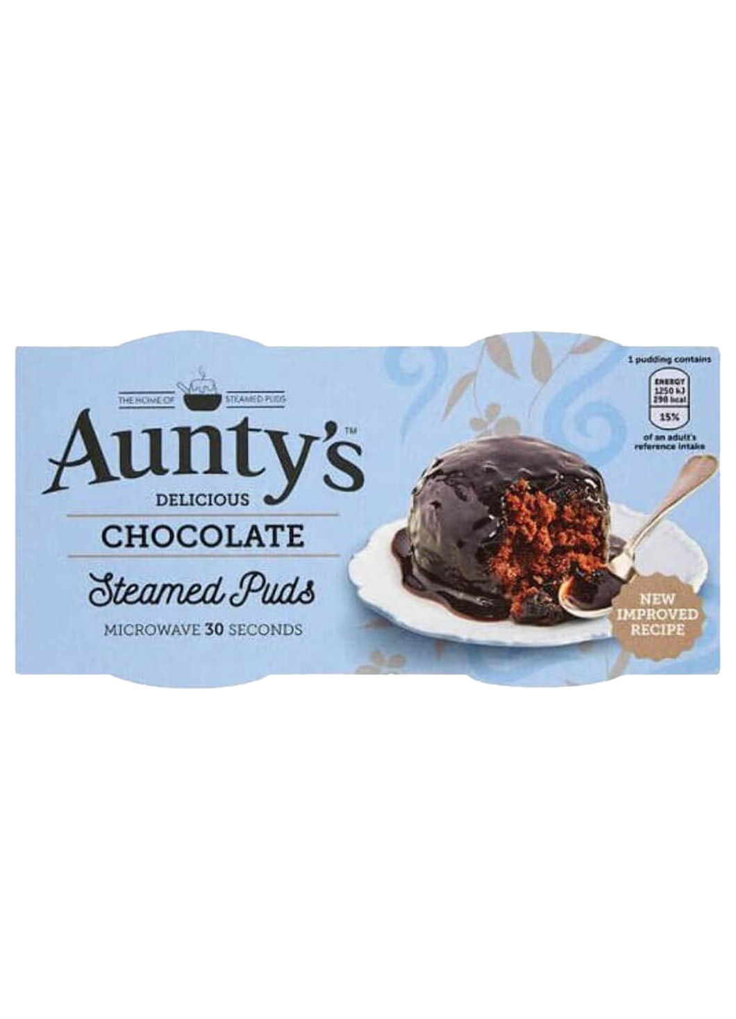 Aunty's Chocolate Steamed Puds (2 Puddings) 190g