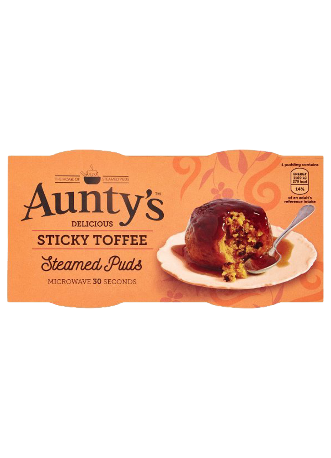 Aunty's Sticky Toffee Steamed Puds (2 Puddings) 190g