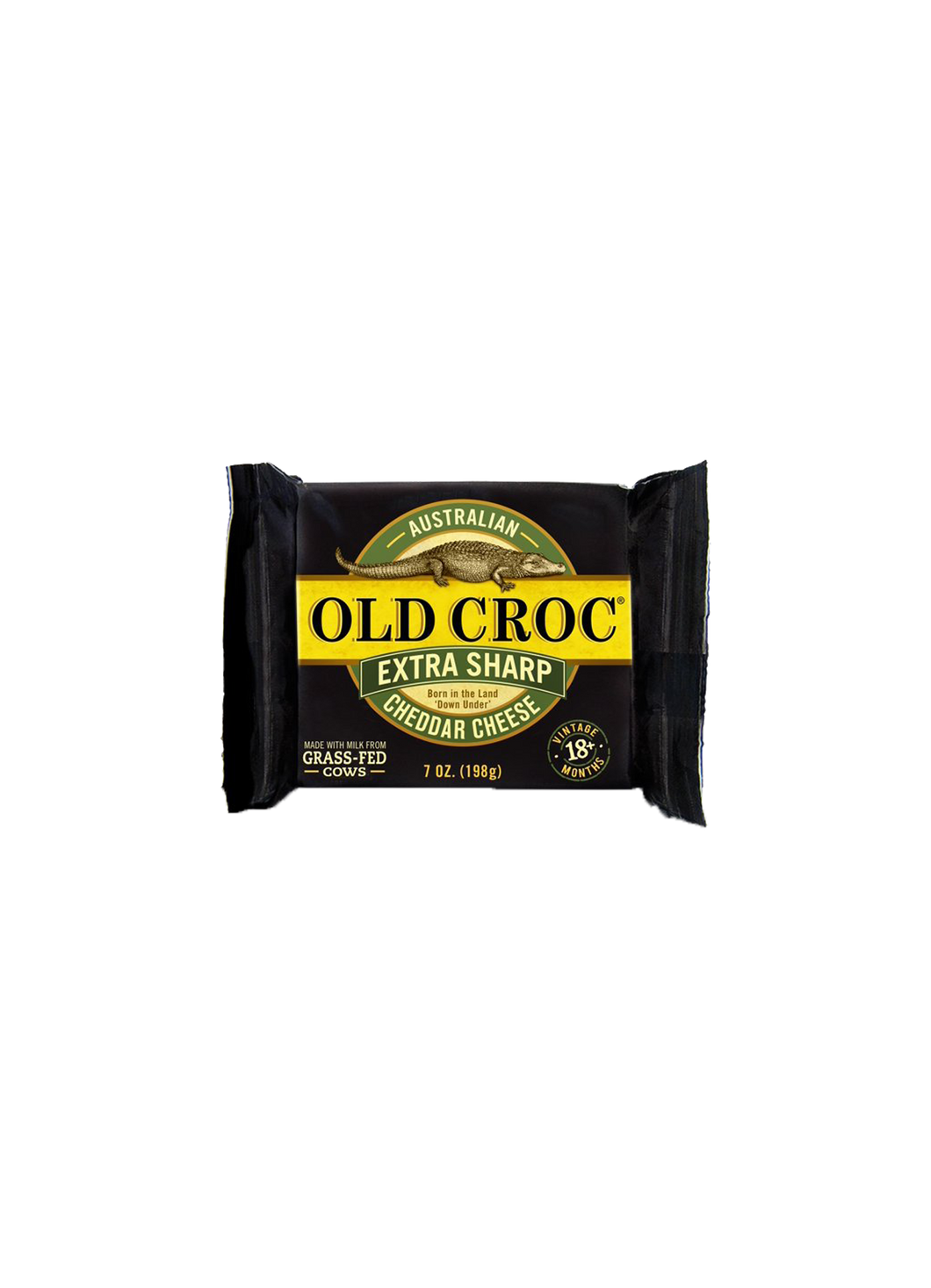 Australian Old Croc Extra Sharp Cheddar Cheese 198g