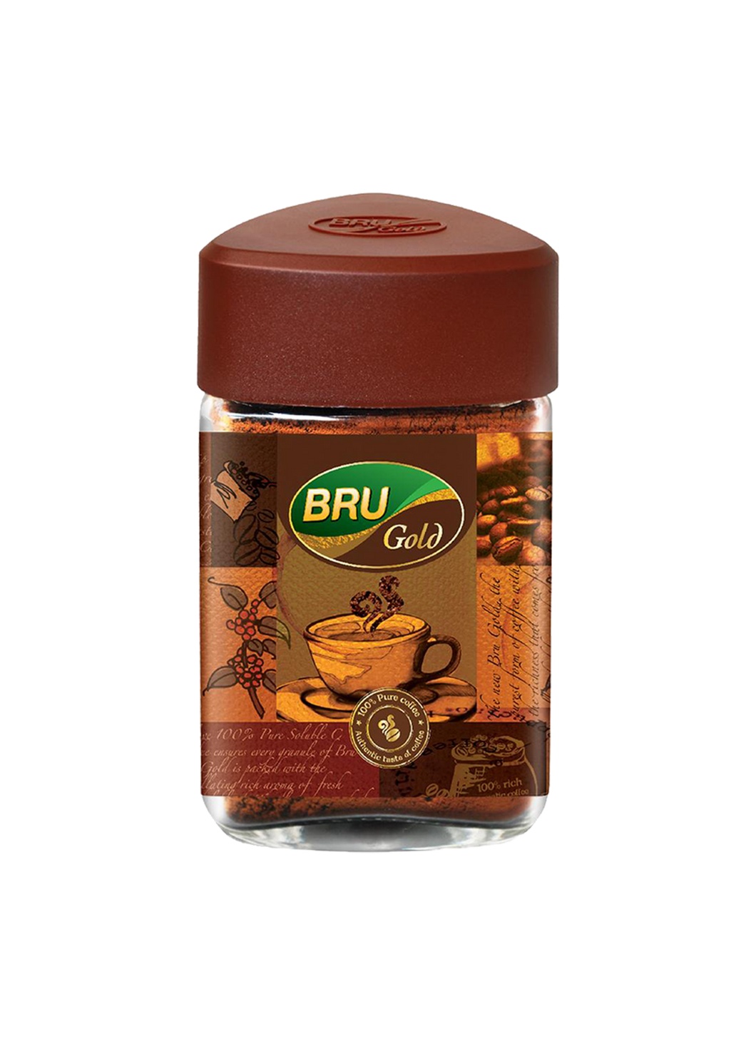 BRU Gold Instant Coffee 100g