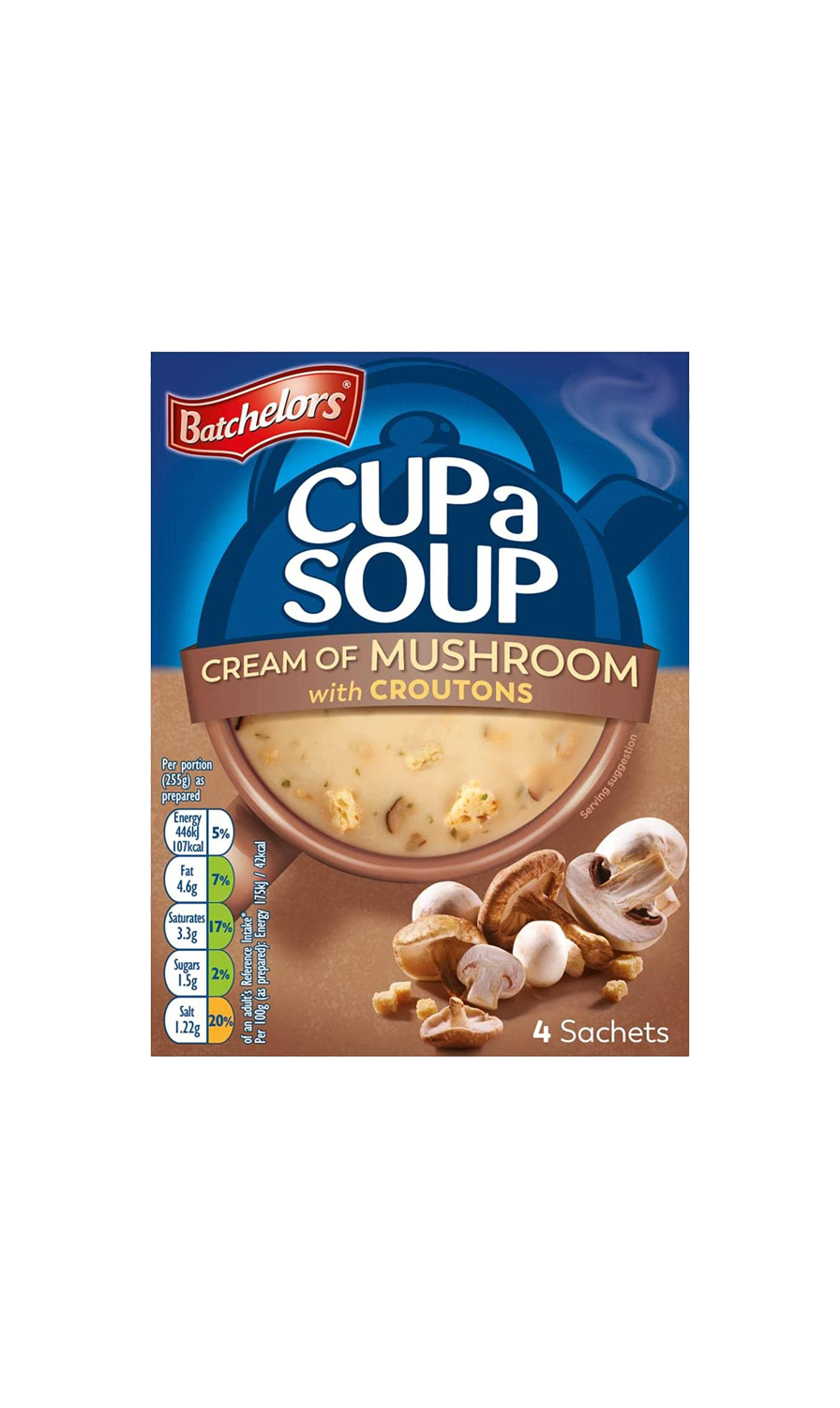 Batchelors Cup a Soup Cream of Mushroom with Croutons 99g