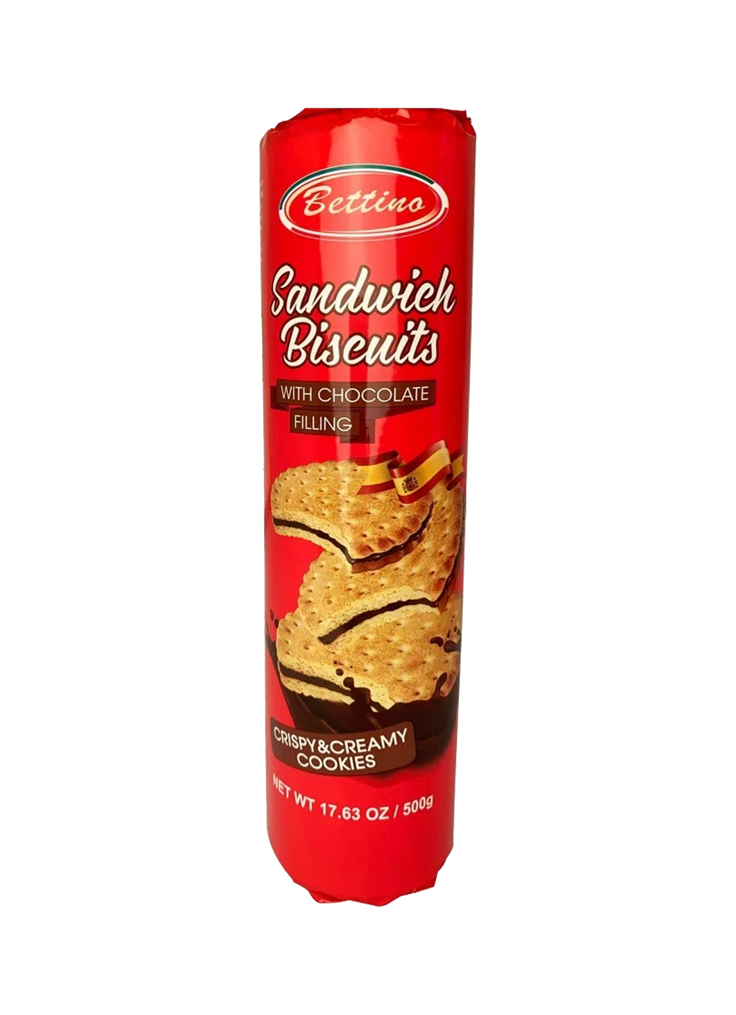 Bettino Sandwich Biscuits with chocolate filling 500g
