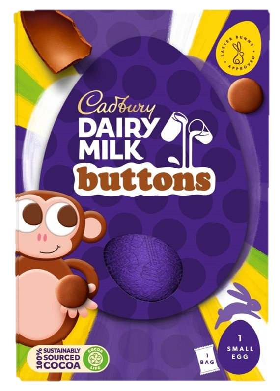 Cadbury Dairy Milk Buttons Egg 96g