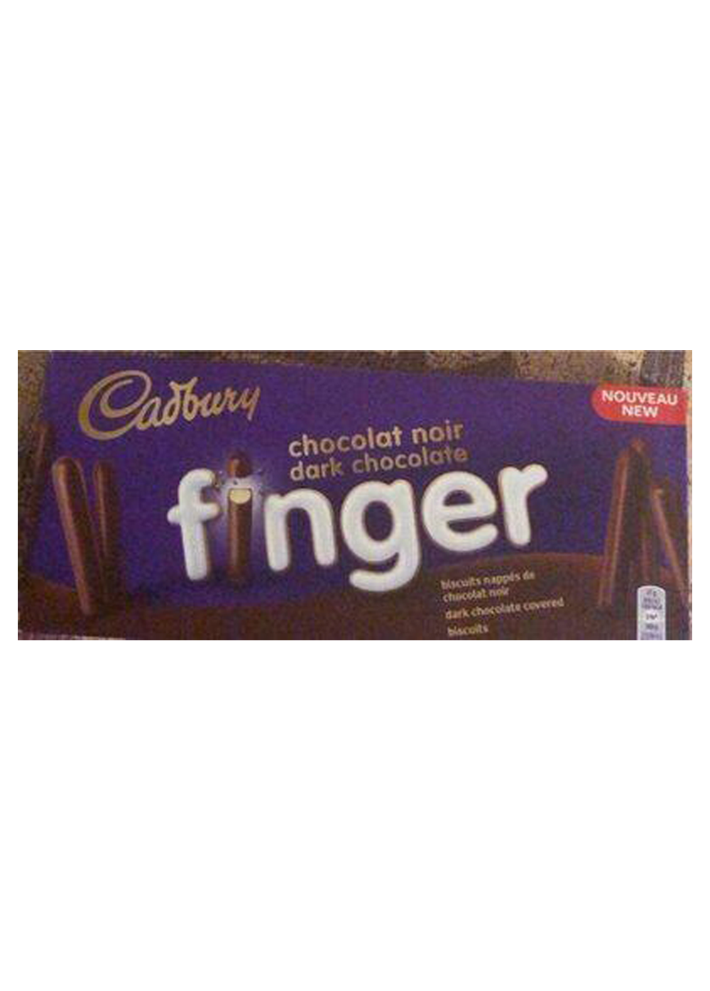 Cadbury Chocolate Noir (Dark chocolate) Fingers 114g