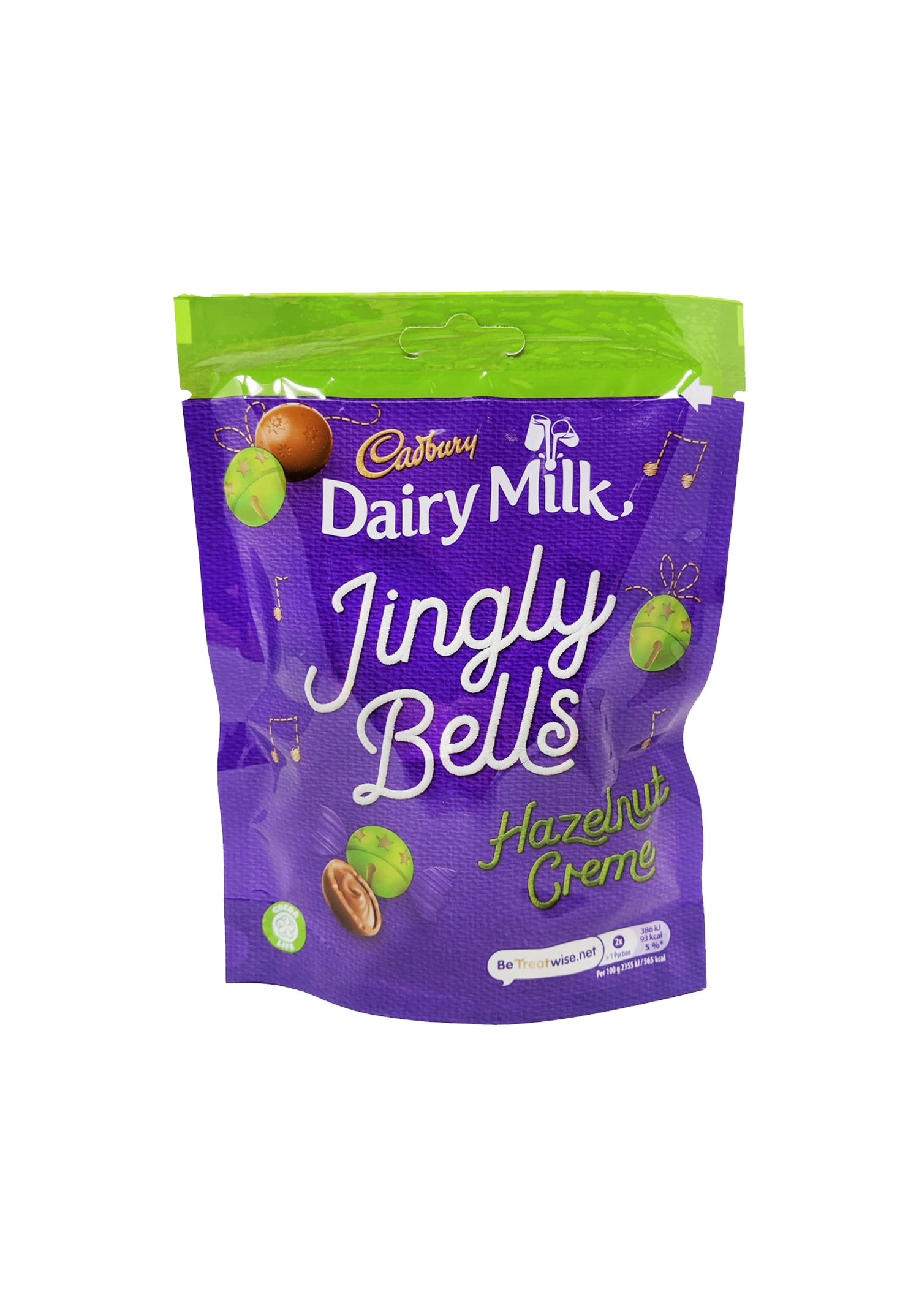Cadbury Dairy Milk Jingly Bells Hazelnut Creme 73g Shi Eurasia