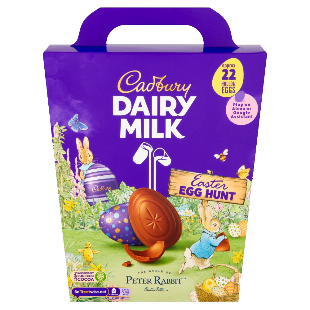 Cadbury Dairy Milk Peter Rabbit Easter Egg Hunt 317g