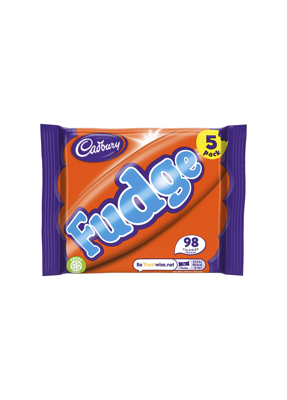 Cadbury Fudge 5bars 110g