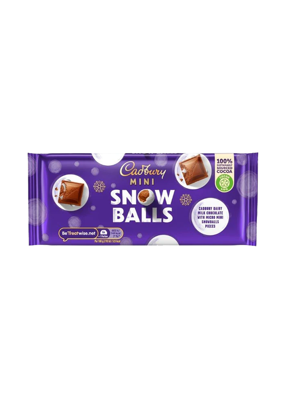Cadbury Mini Snowballs 110g