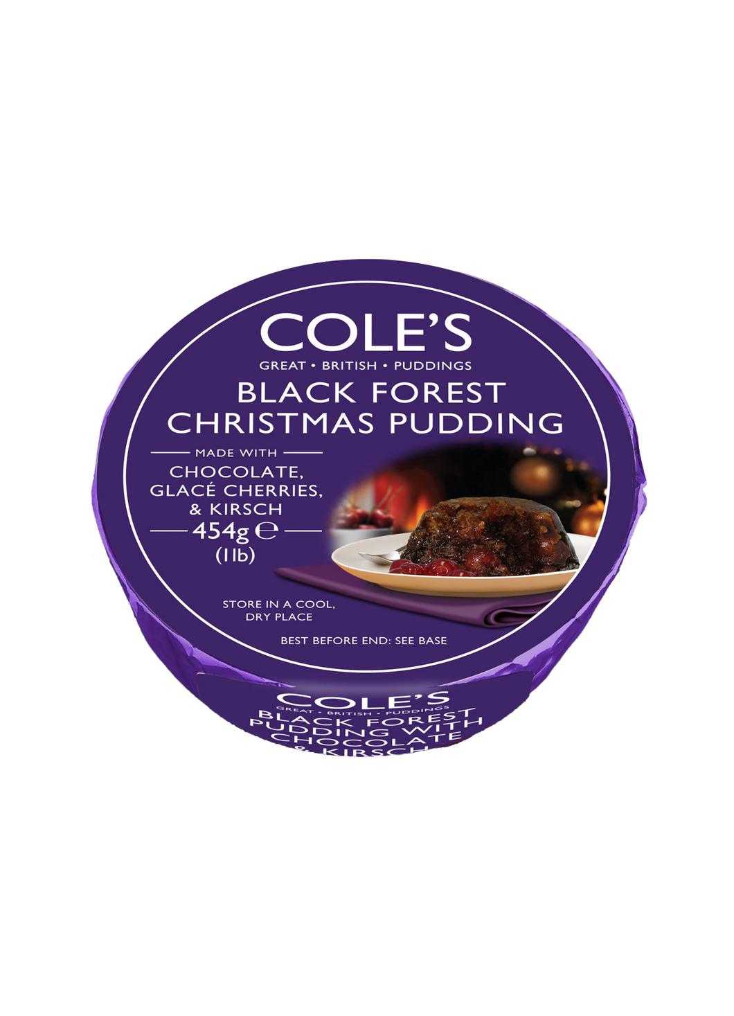 Cole's Black Forest Christmas Pudding 454g