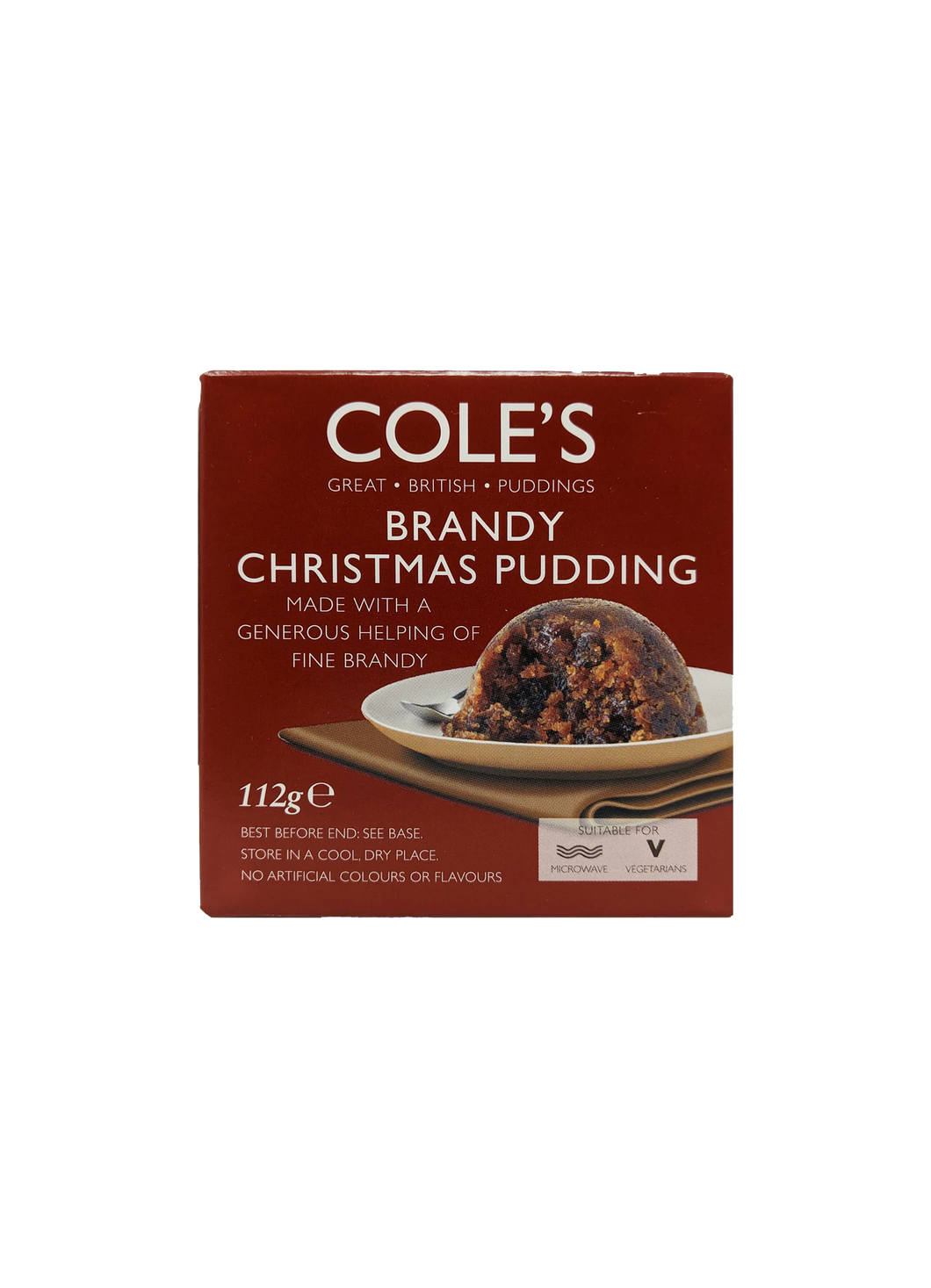 Cole's Brandy Christmas Pudding