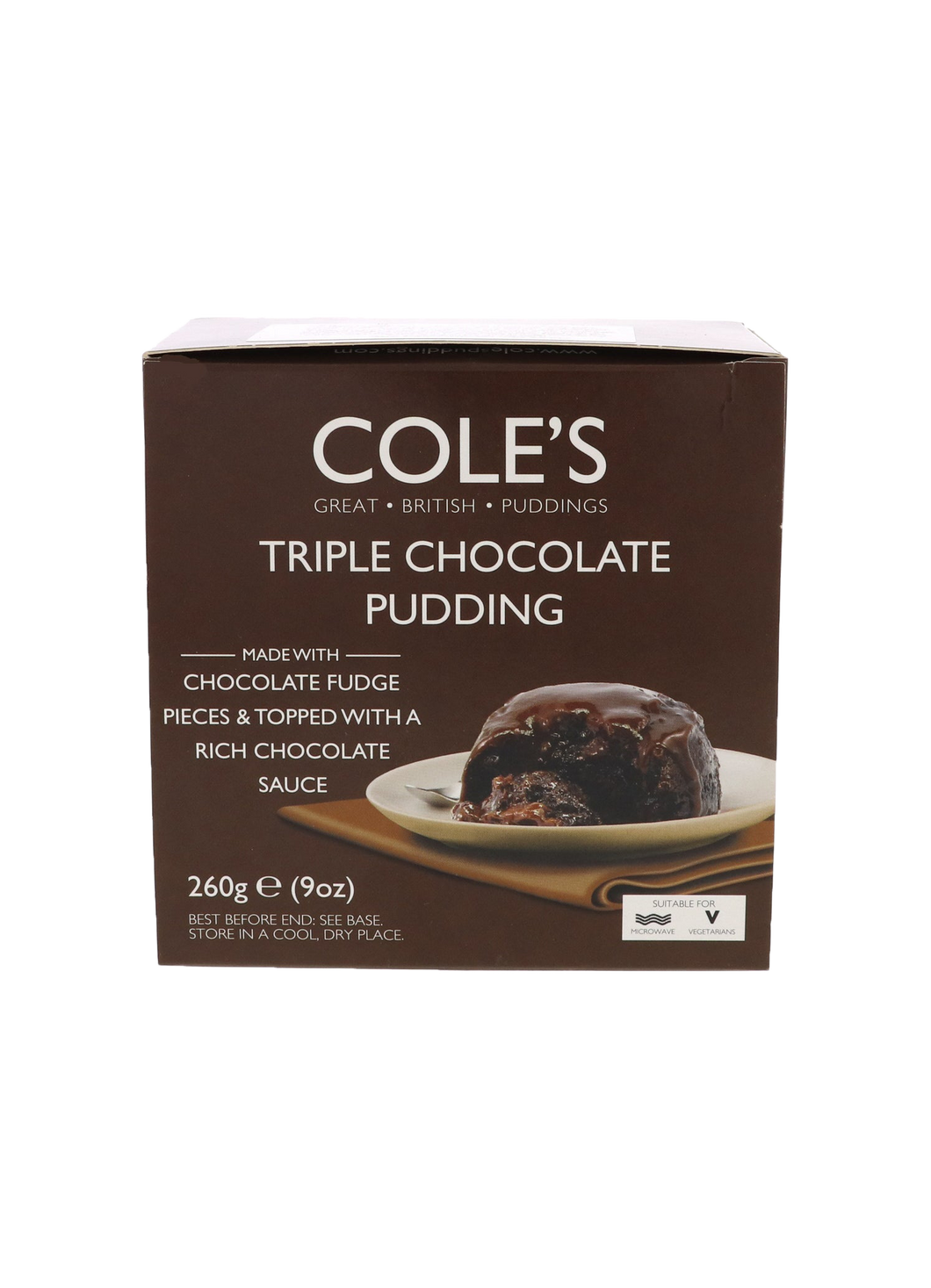 Cole's Triple Chocolate Pudding 260g