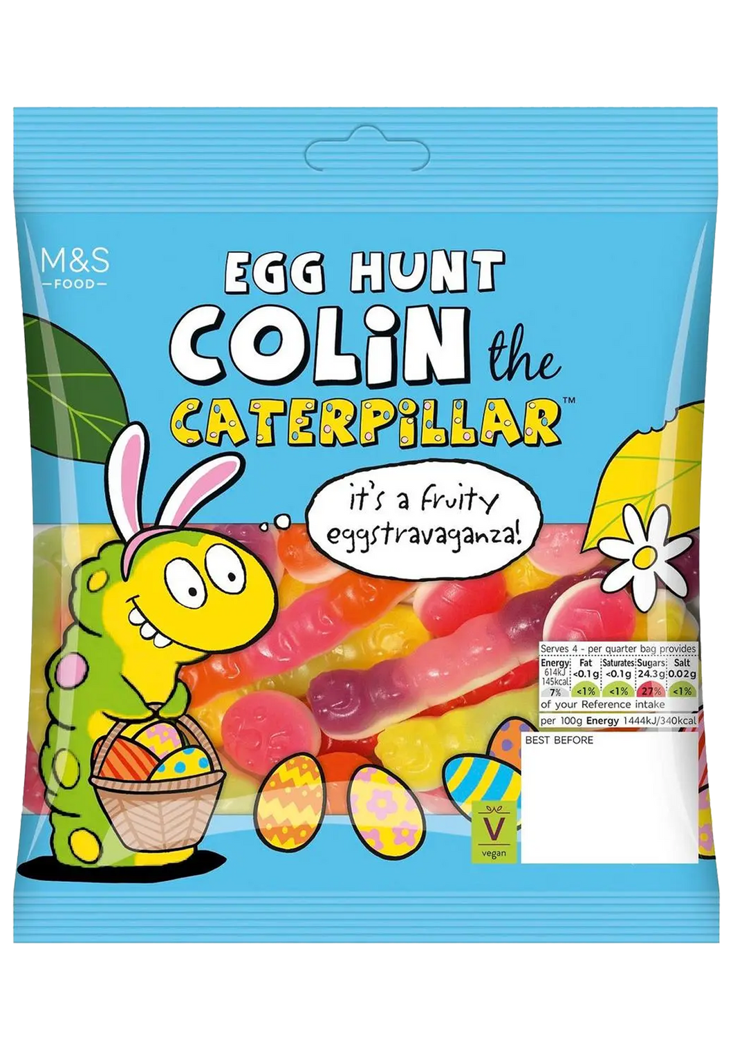Colin the Caterpillar Egg Hunt 170g