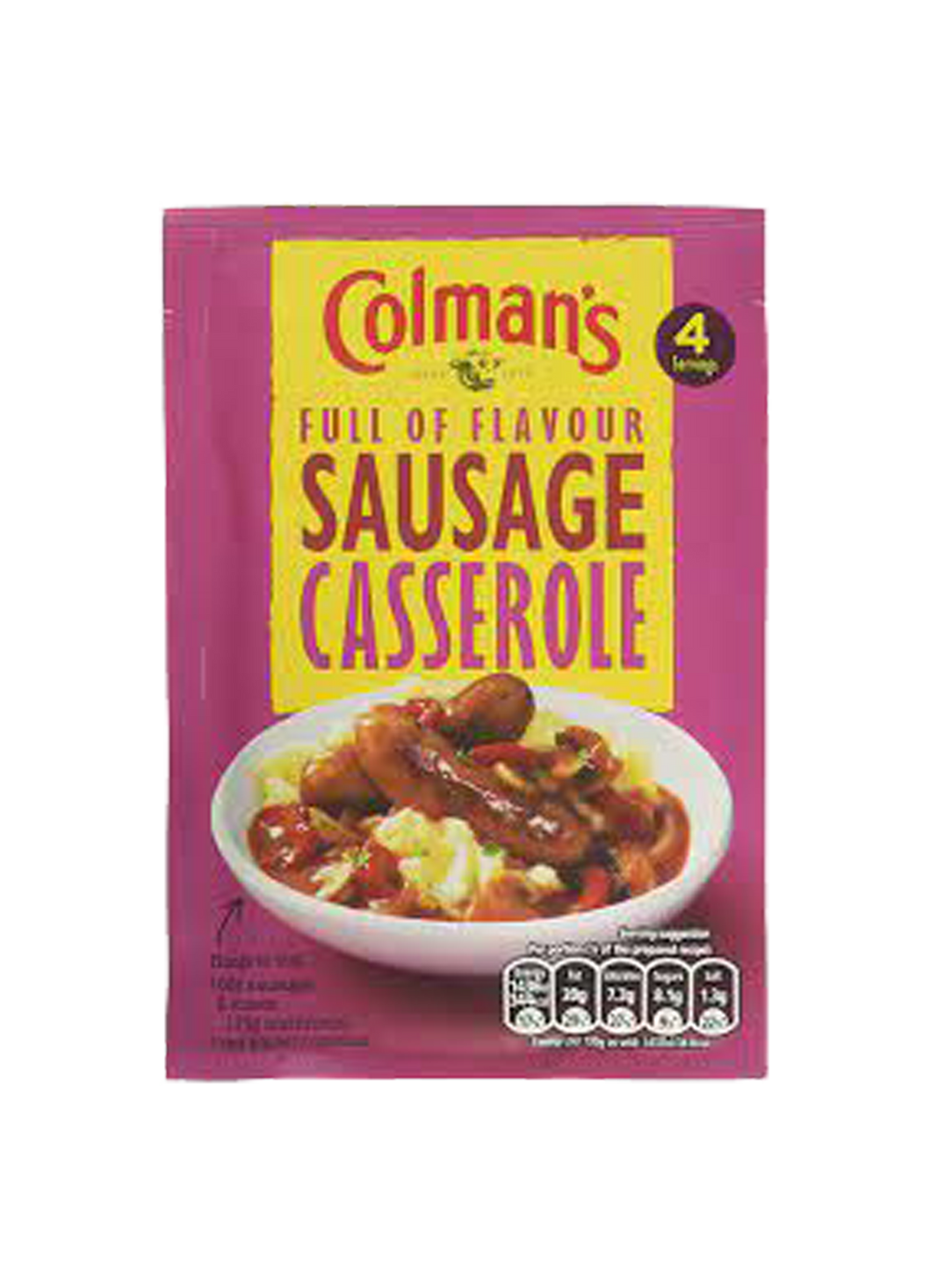Colman's Sausage Casserole 39g