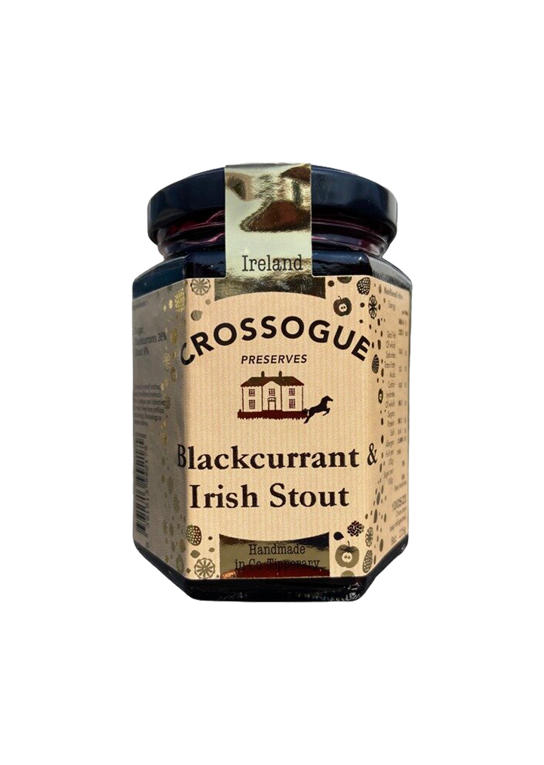 Crossogue Blackcurrant & Irish Stout 225g