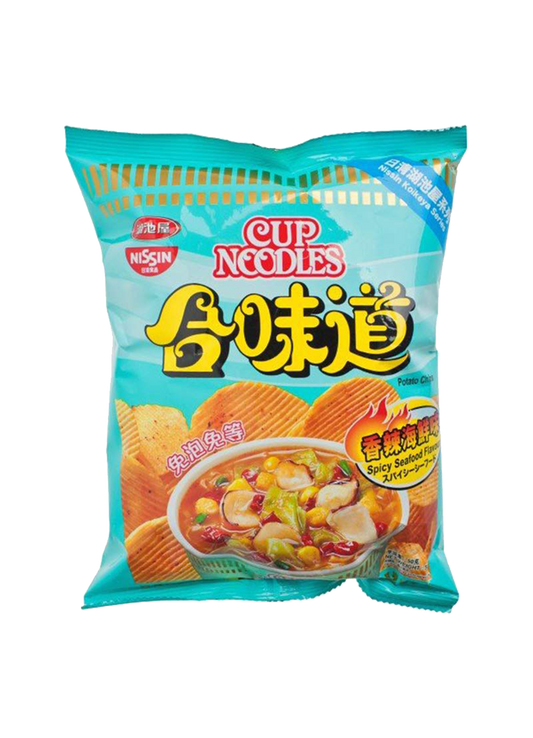 Cup Noodles Spicy Seafood Flavor Potato Chips 50g