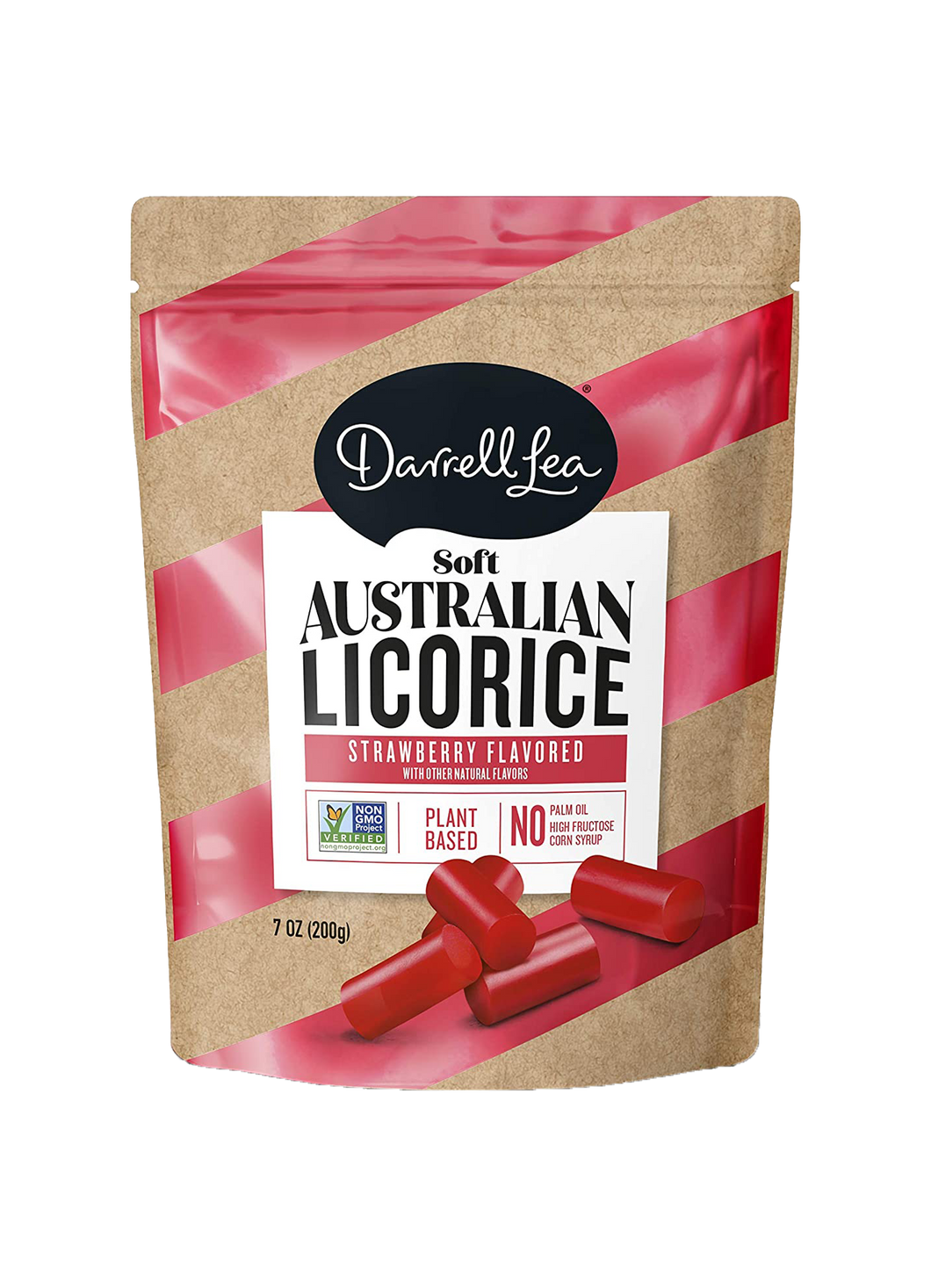 Darrell Lea Soft Australian Licorice Strawberry Flavor 200g