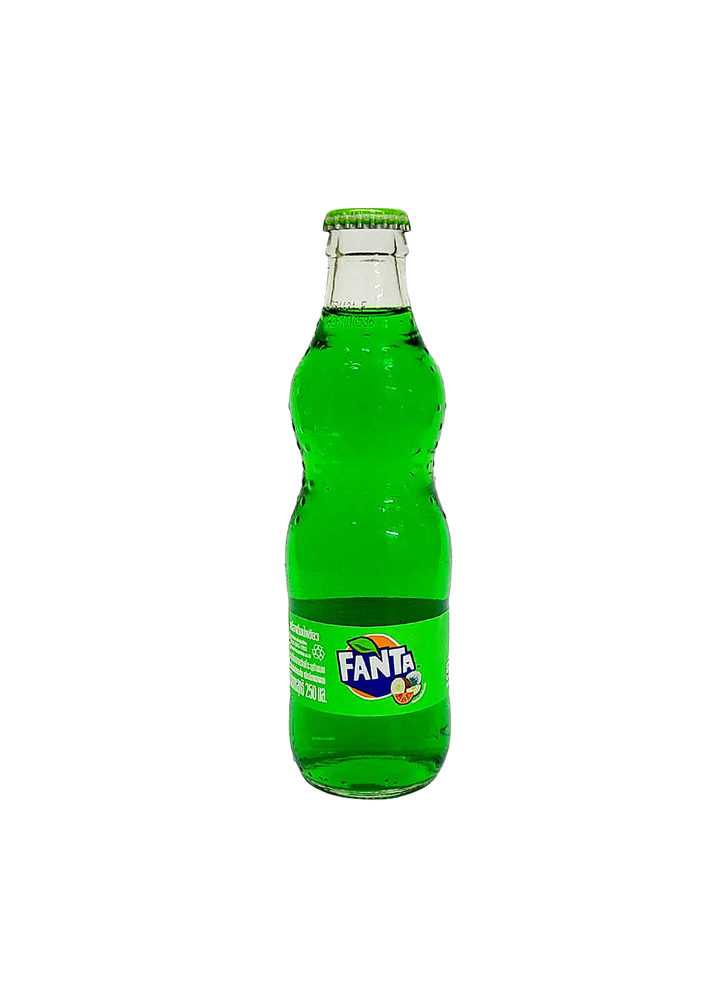 Fanta Fruit Punch (Green) glass bottle 250ml