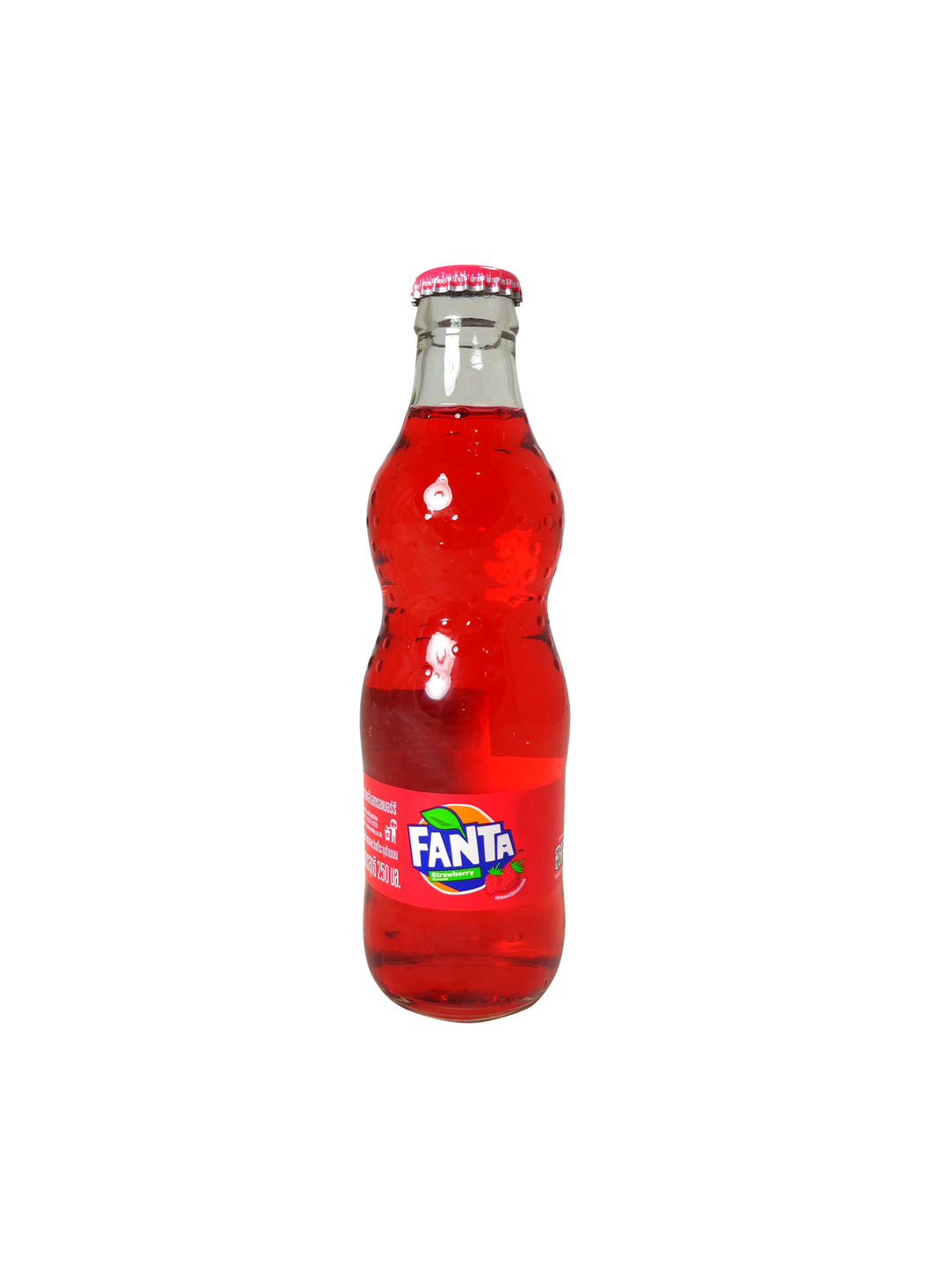 Fanta Strawberry (red) glass bottle 250ml