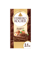 Load image into Gallery viewer, Ferrero Rocher Milk Hazelnut &amp; Almond Chocolate Bar 90g
