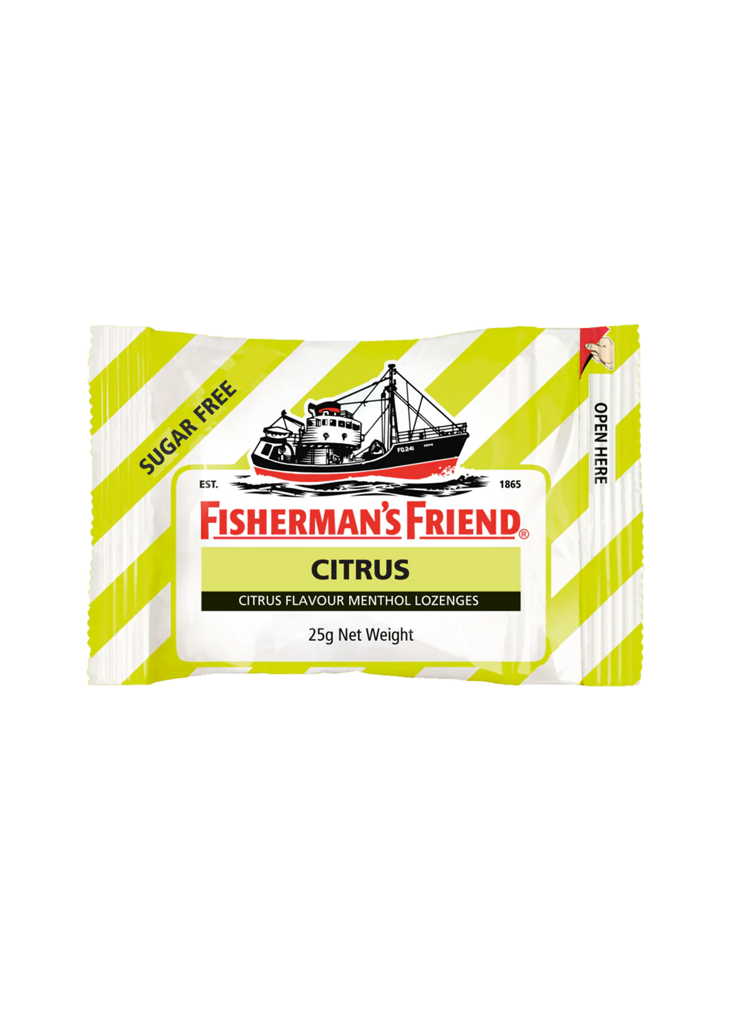 Fisherman's Friend Sugar Free Citrus Flavour Lozenges 25g