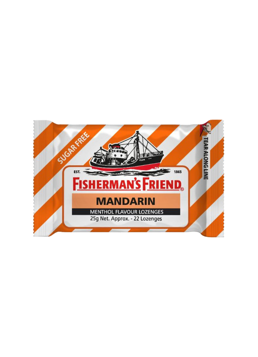 Fisherman's Friend Sugar Free Spicy Mandarin Flavour Lozenges 25g
