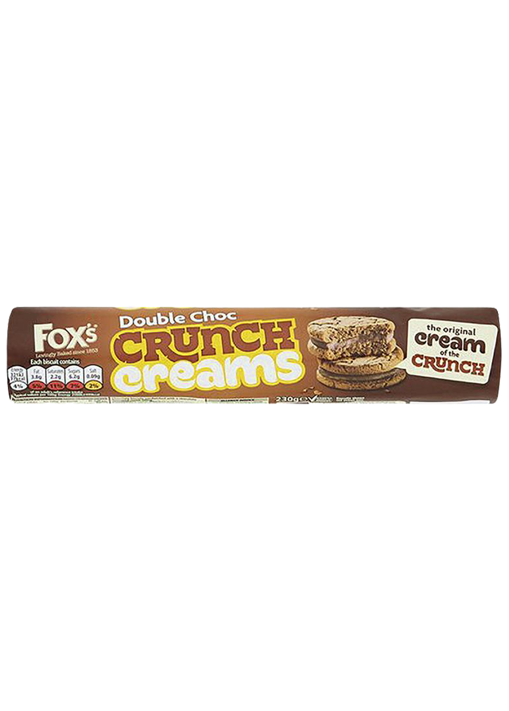 Fox's Double Choc Crunch Creams 230g