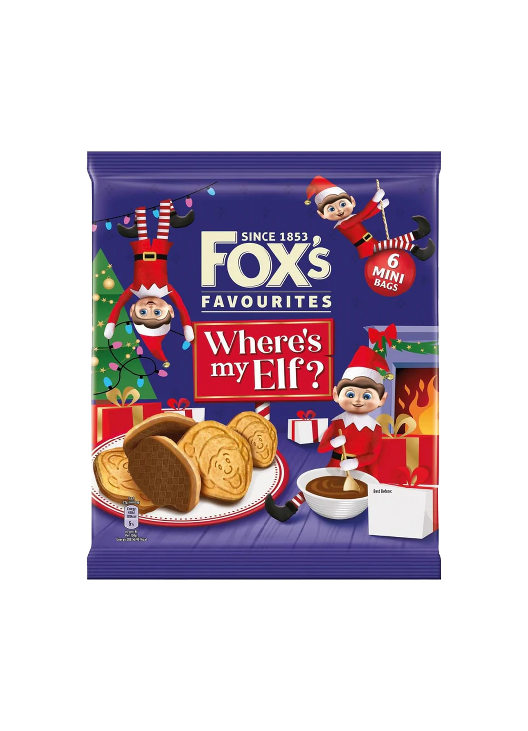 Fox's Favourites Where's My Elf 100g