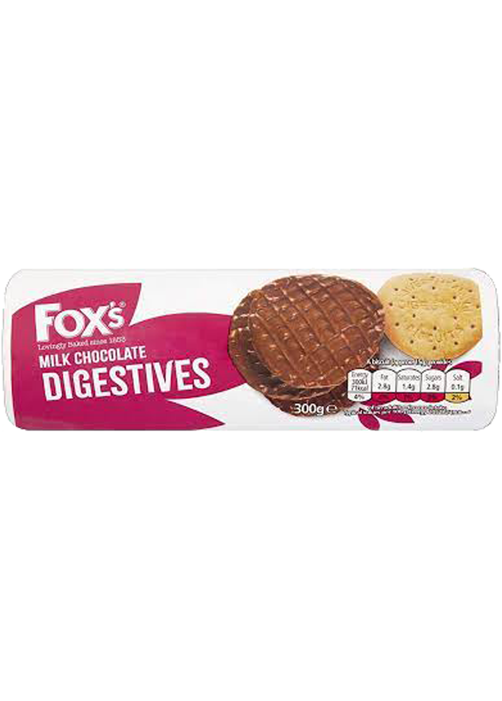 Fox's Milk Chocolate Digestives 300g