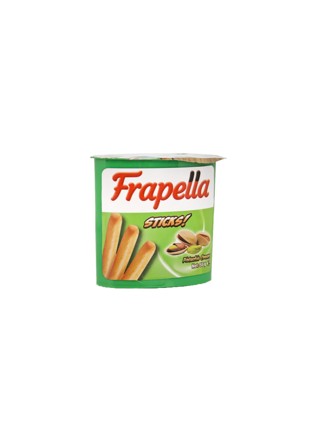 Frapella Biscuit Sticks Pistachio Cream 55g
