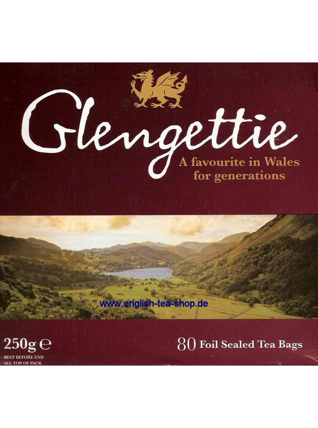 Glengettie 80 tea bags