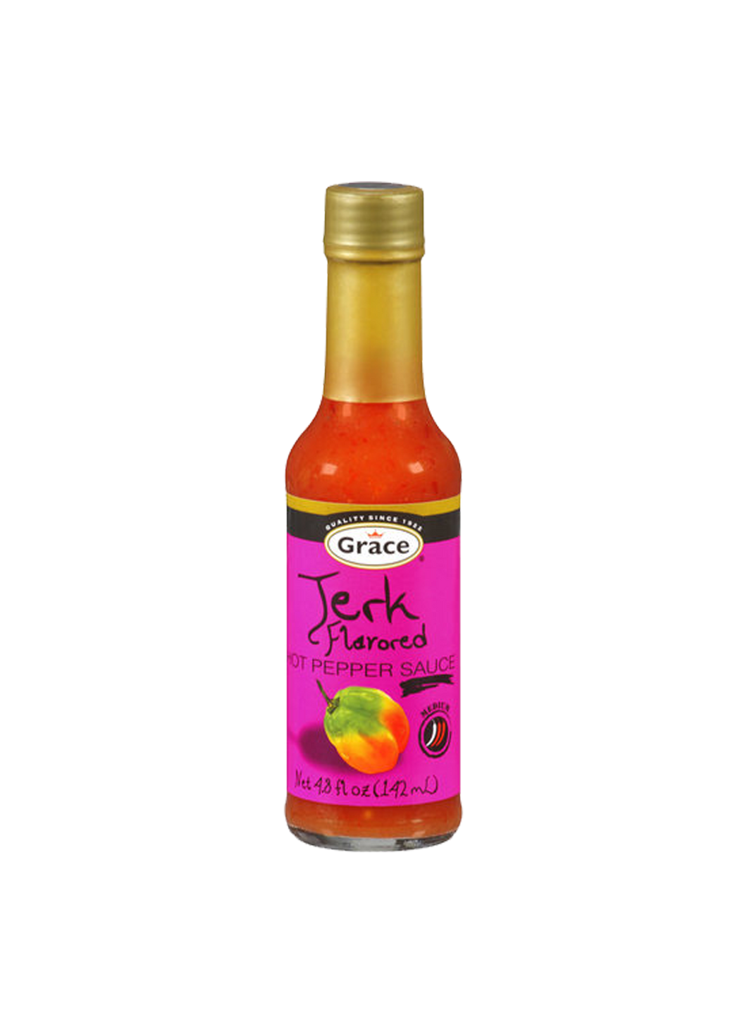 Grace Jerk Flavored Hot Pepper Sauce 142ml