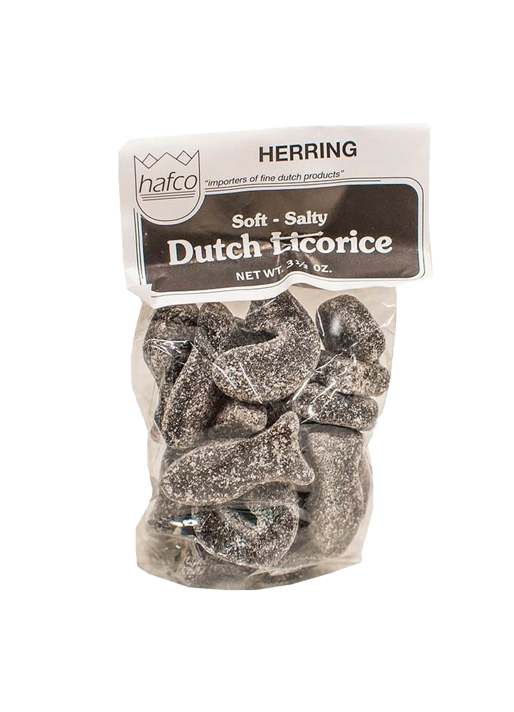 Hafco Herring Shaped Dutch Liquorice Soft & Salty