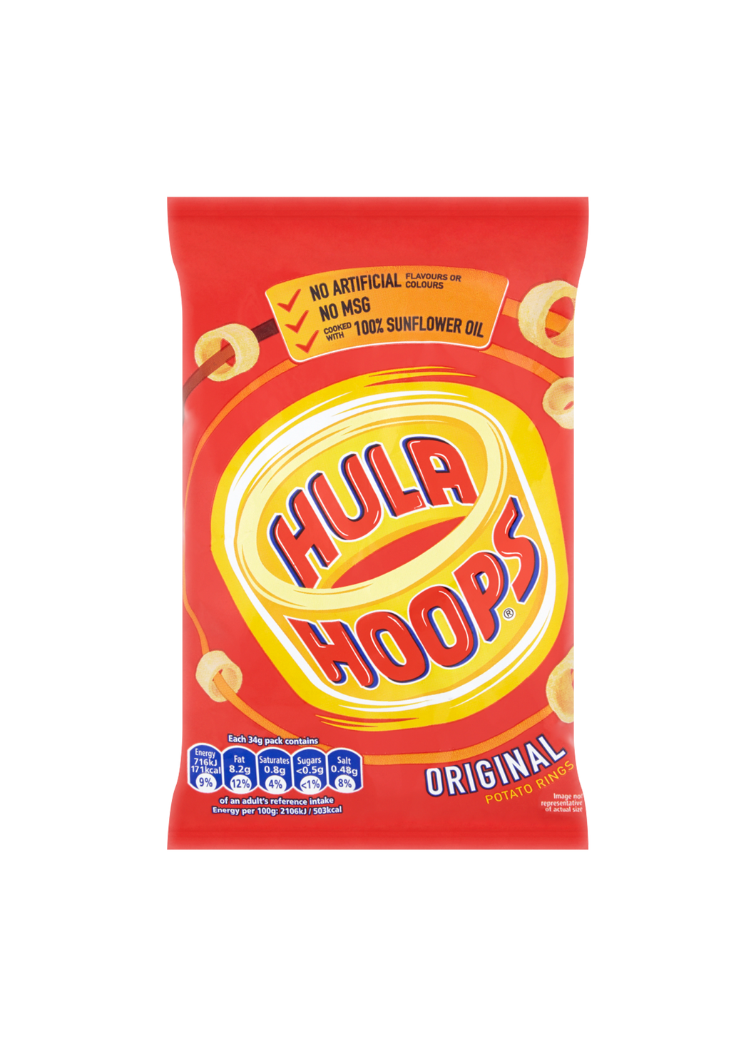 Hula Hoops Original 34g