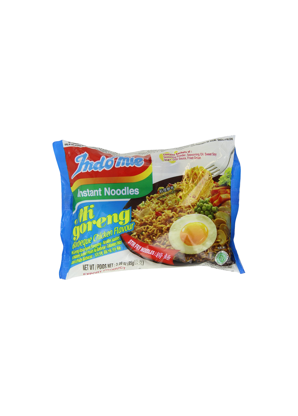 Indomie Mi Goreng Barbeque Chicken Instant noodles