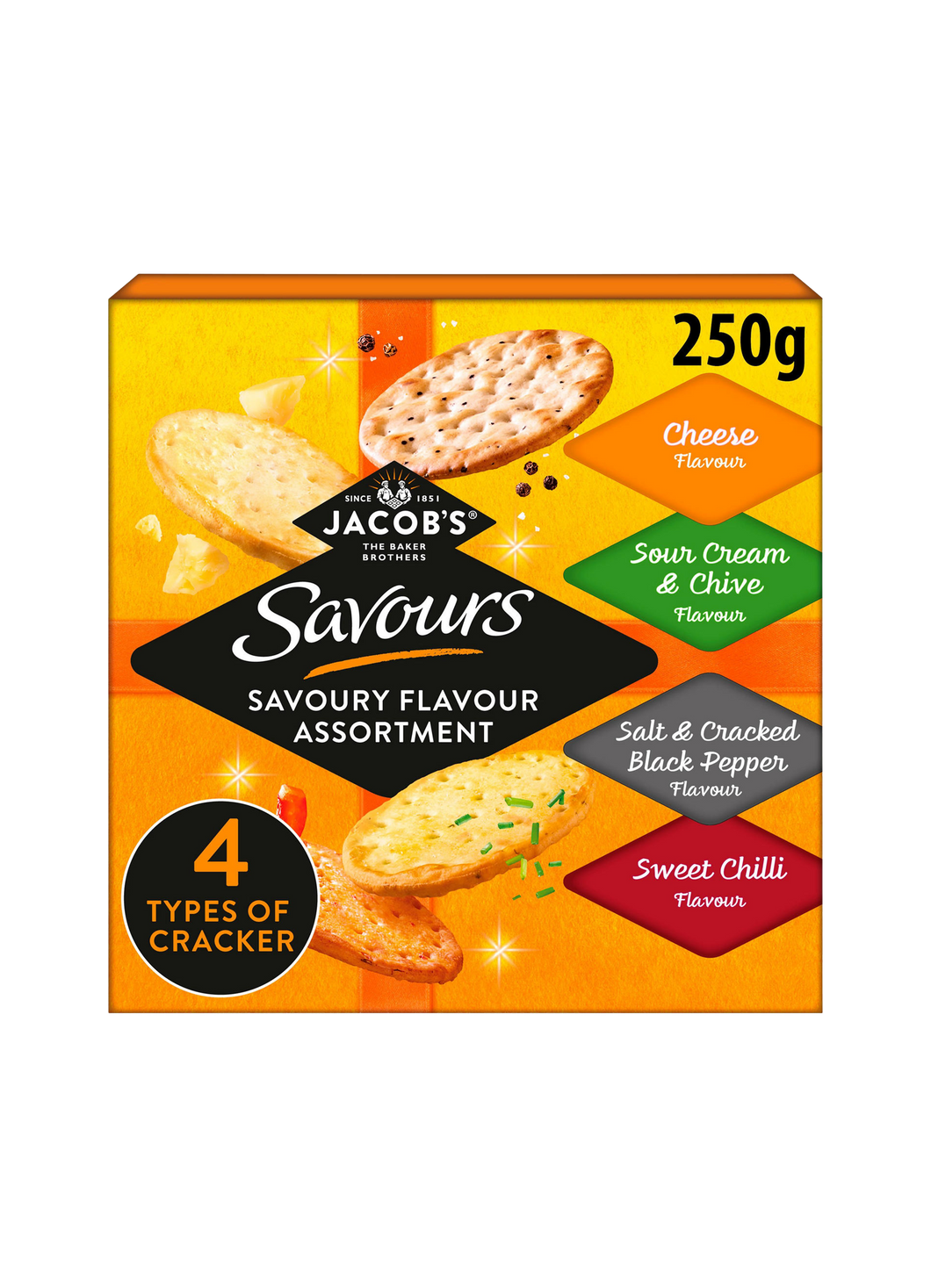 Jacob's Savours Flavour Assortment 250g