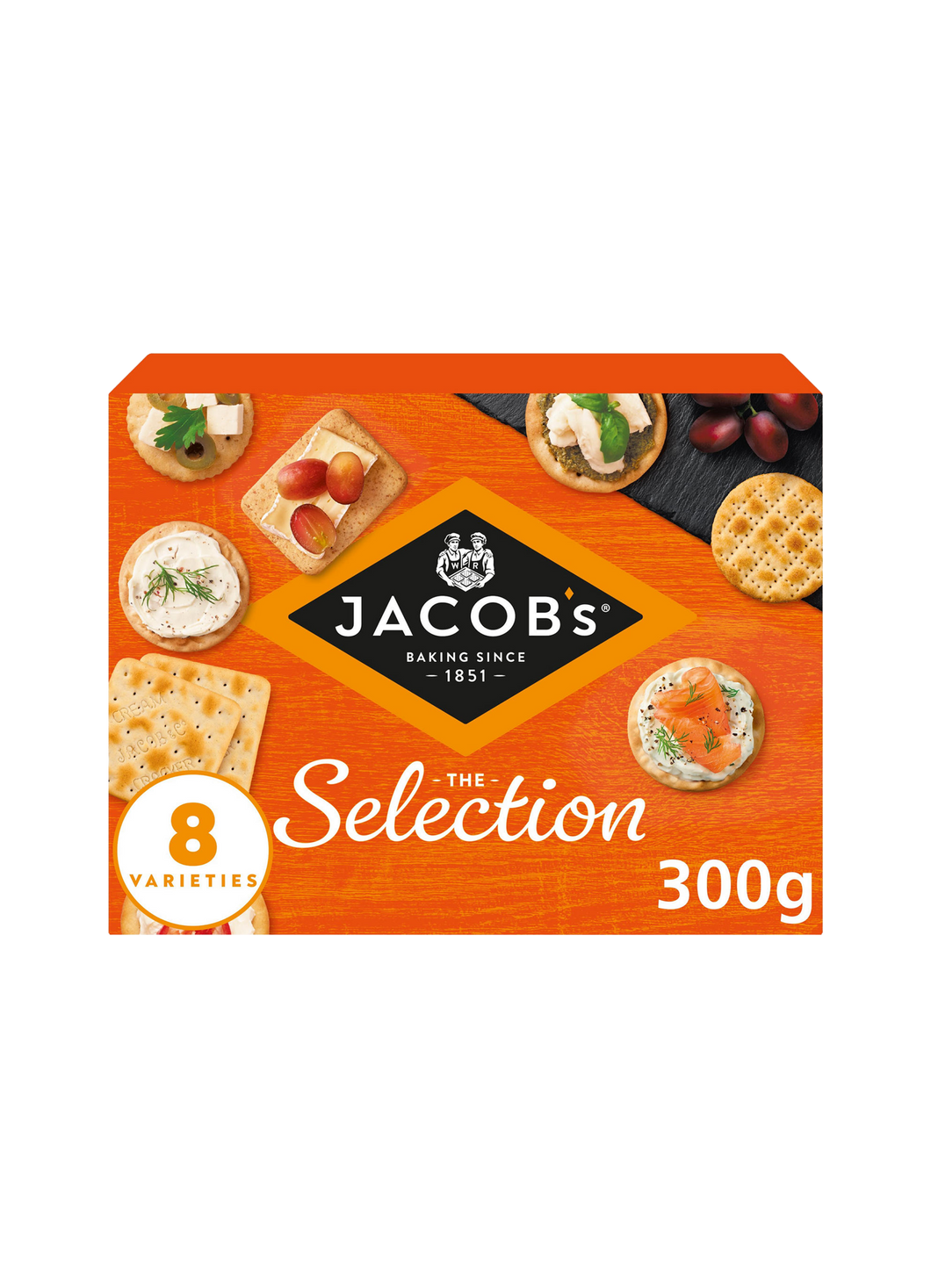 Jacob's The Selection 8 Cracker Varieties 300g