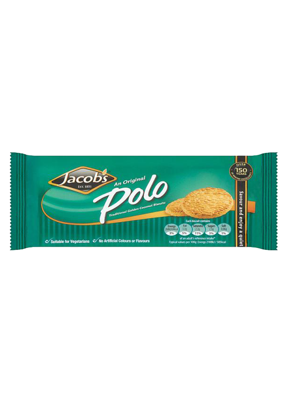 Jacobs Polo (Traditional Golden Coconut Biscuits) 200g