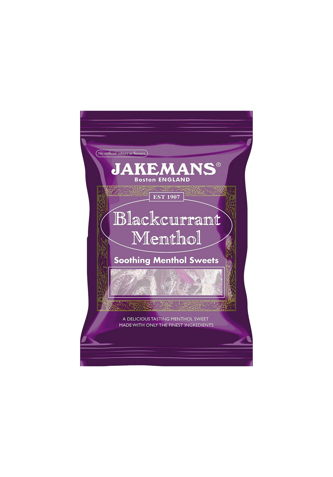 Jakemans Blackcurrant Menthol 100g