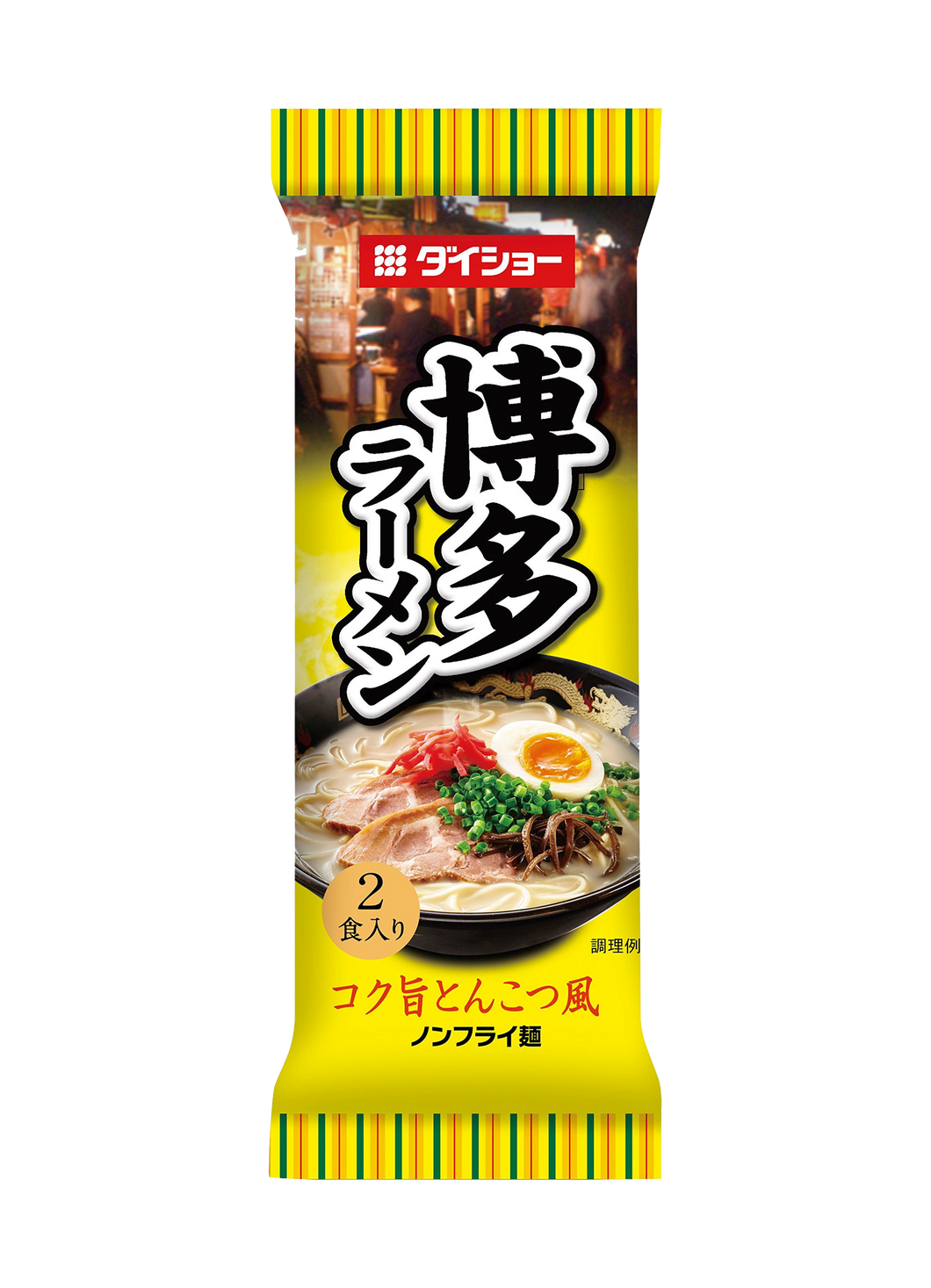 Japanese Ramen Noodle with Soup (Hakata Ramen GB) Daisho 188g