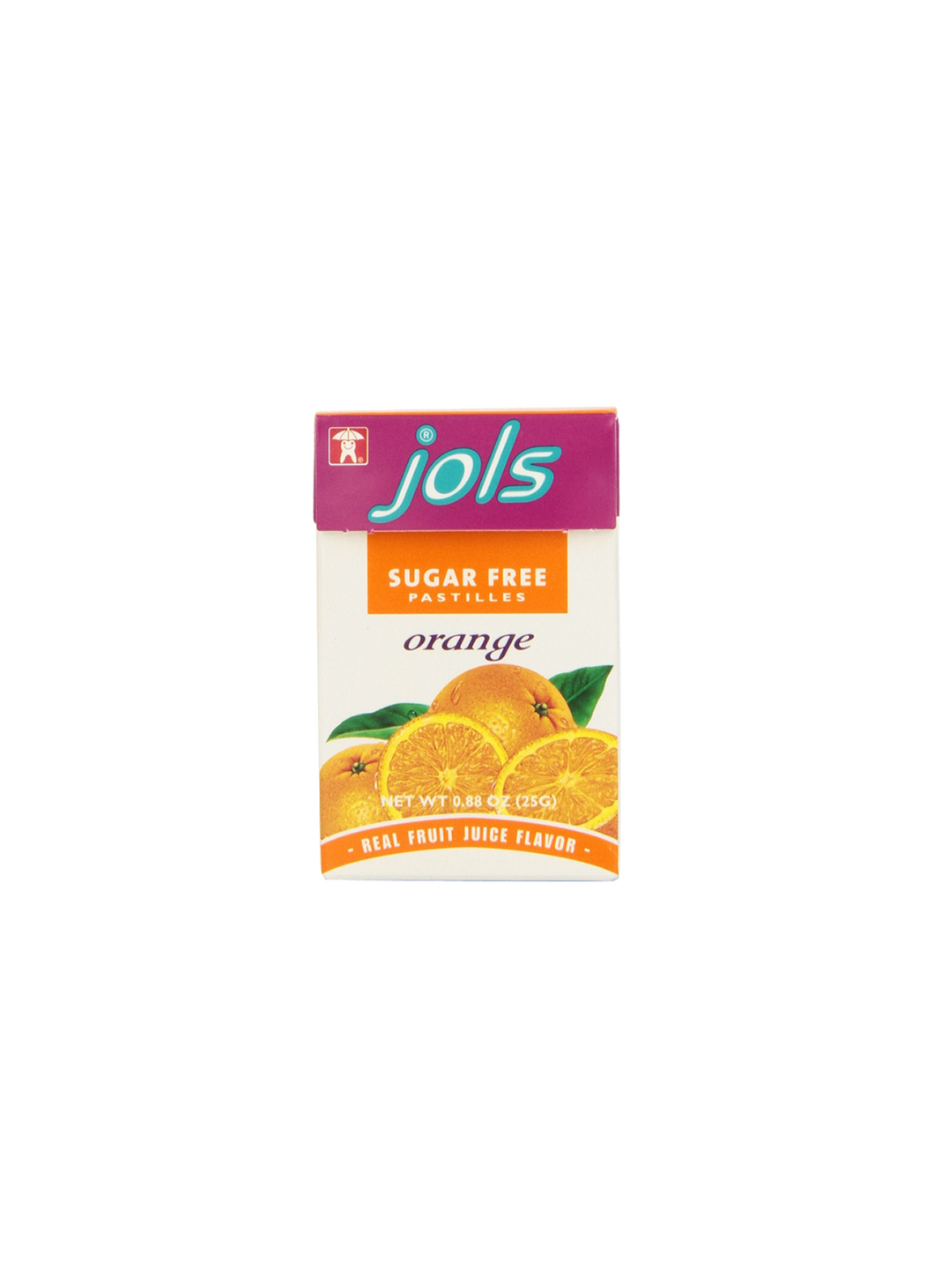 Jols Sugar Free Pastilles Orange 25g