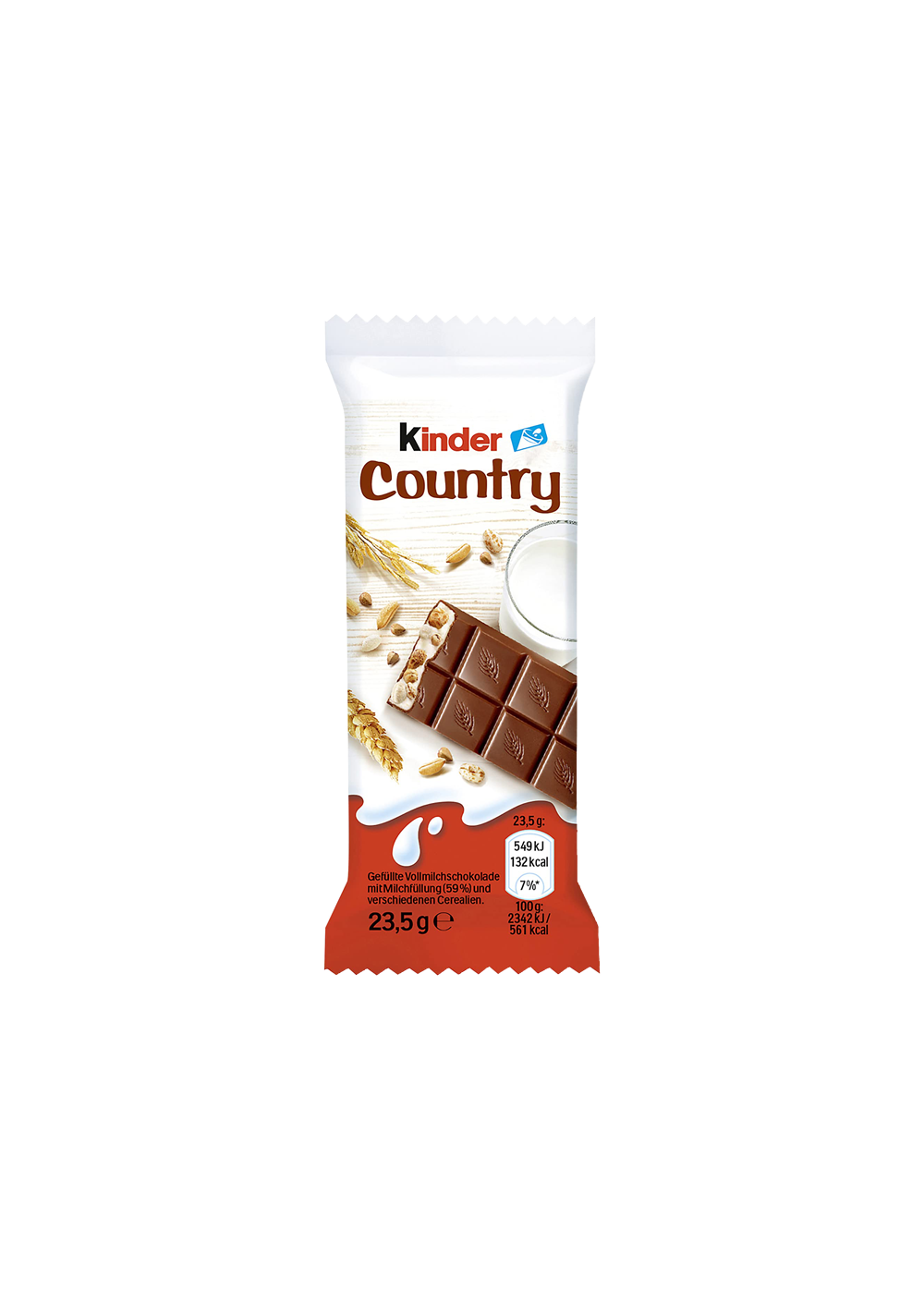 Kinder Country Chocolate Bar 23.5g