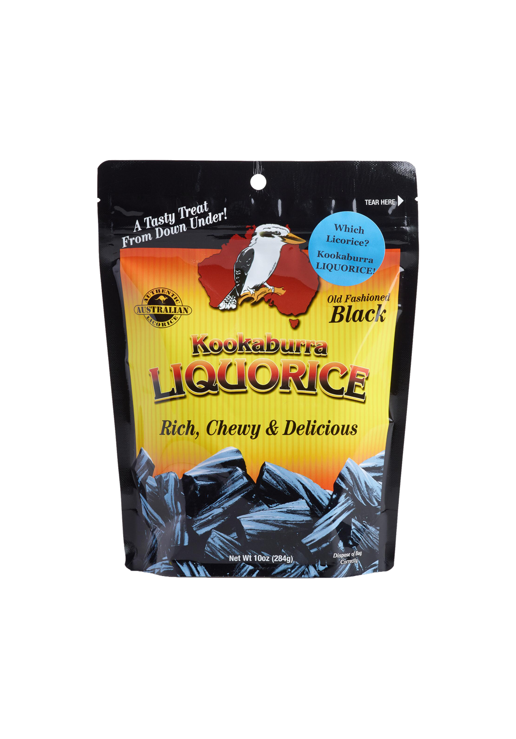 Kookaburra Black Liquorice 56.7g