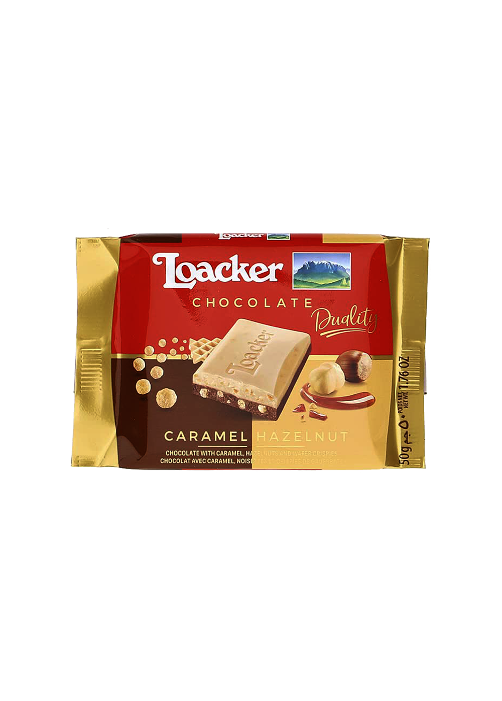 Loacker Chocolate Caramel Hazelnut 50g