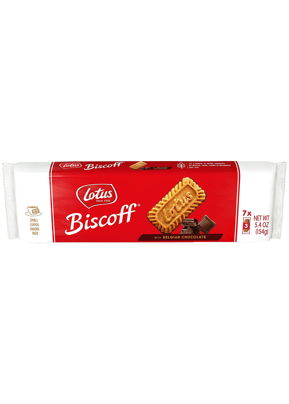 Lotus Biscoff with Belgian Chocolate 154g
