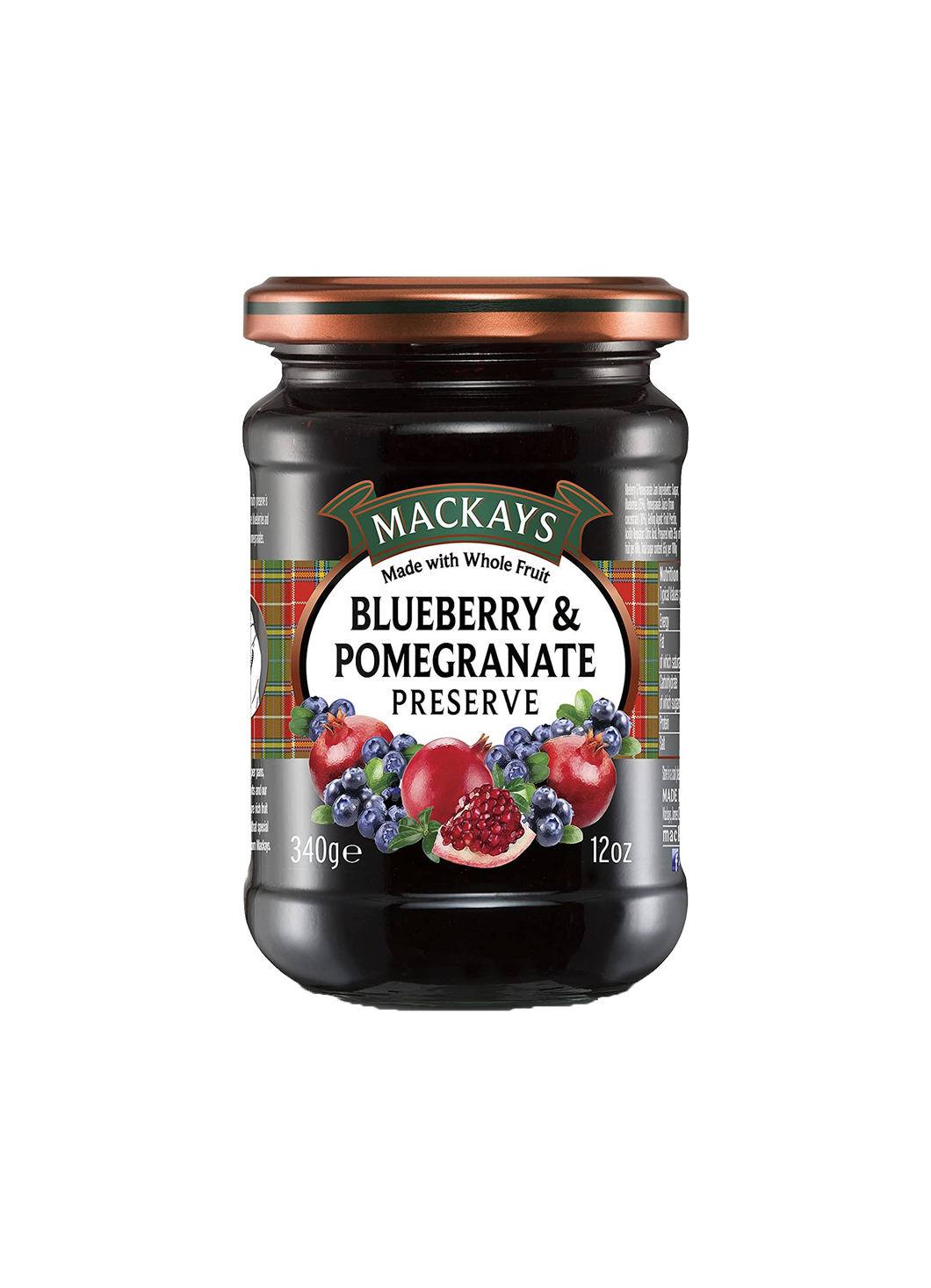Mackays Blueberry & Pomegranate Preserve 340g